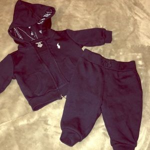 Ralph Lauren sweatsuit (size 3mo)